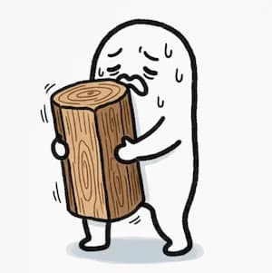 太割りサイズのキャラクター