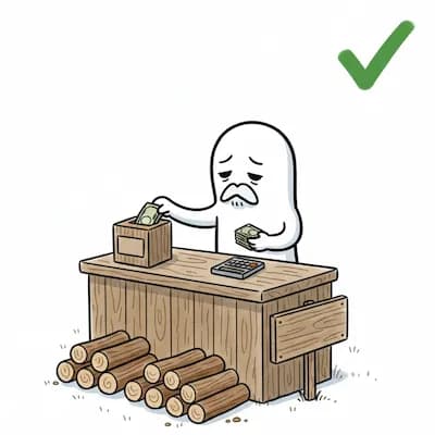 現金を入れるイラスト